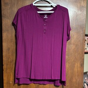 Purple Women's Sleepwear Top
